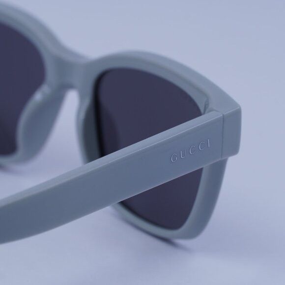 Gucci Gucci GG1716S 005 Sunglasses Shiny Grey Square Frame Size ONE SIZE - 9 Thumbnail