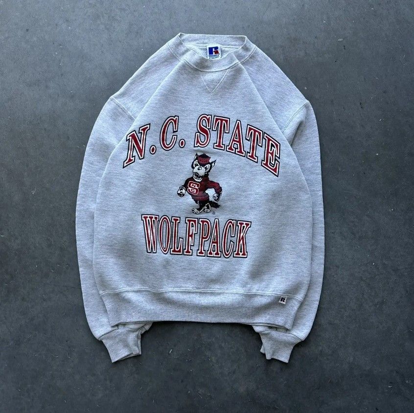 Russell Athletic Crazy Vintage NC State Wolfpack Crewneck Russell Athletic Size US M / EU 48-50 / 2 - 1 Thumbnail