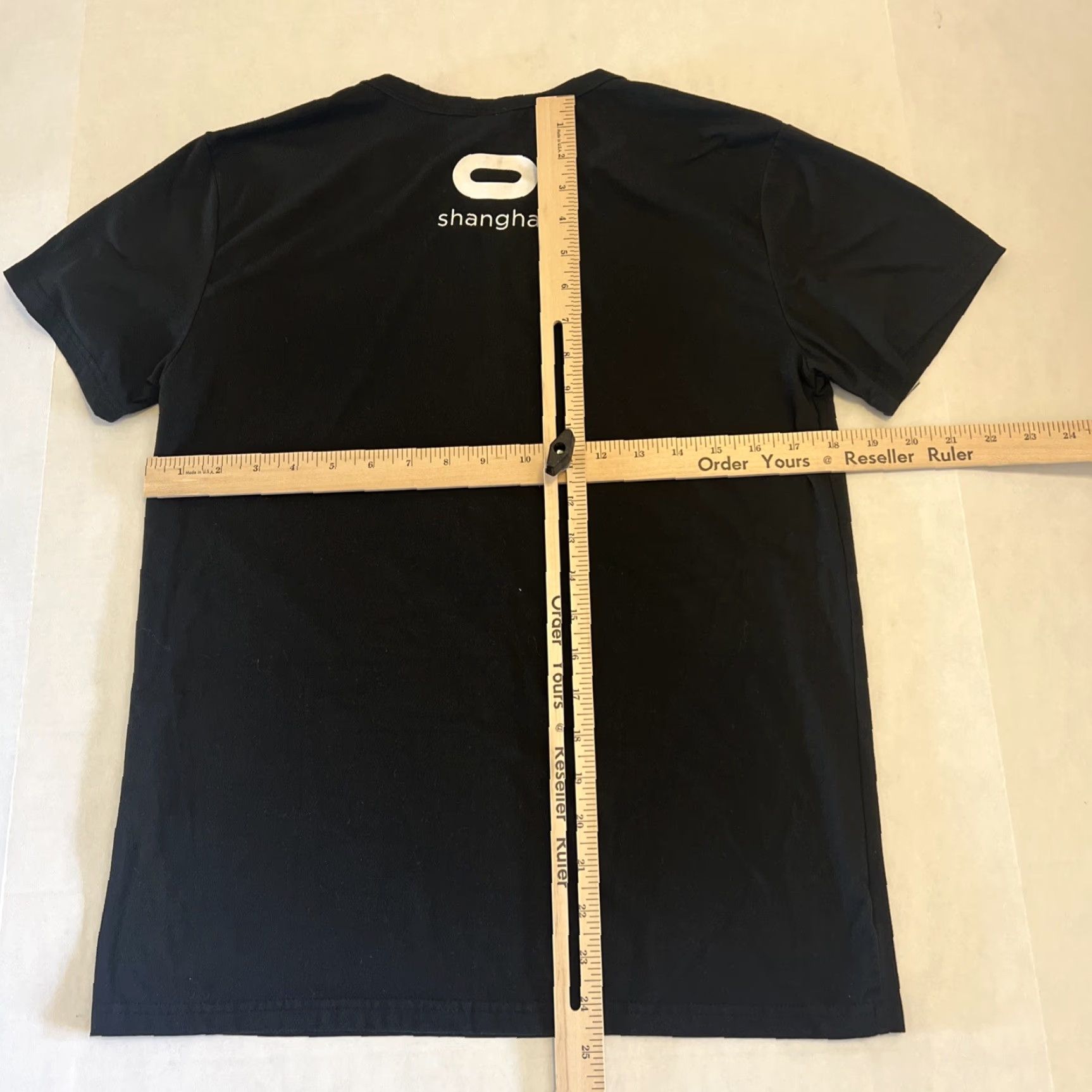 Vintage NWOT Uspin Logo Graphic Print Shirt Mens Black Cotton Short Sleeve Crew Neck All Seasons Medium Graphic Print Video Gaming Theme 2000s 90s Mens Size US M / EU 48-50 / 2 - 7 Thumbnail