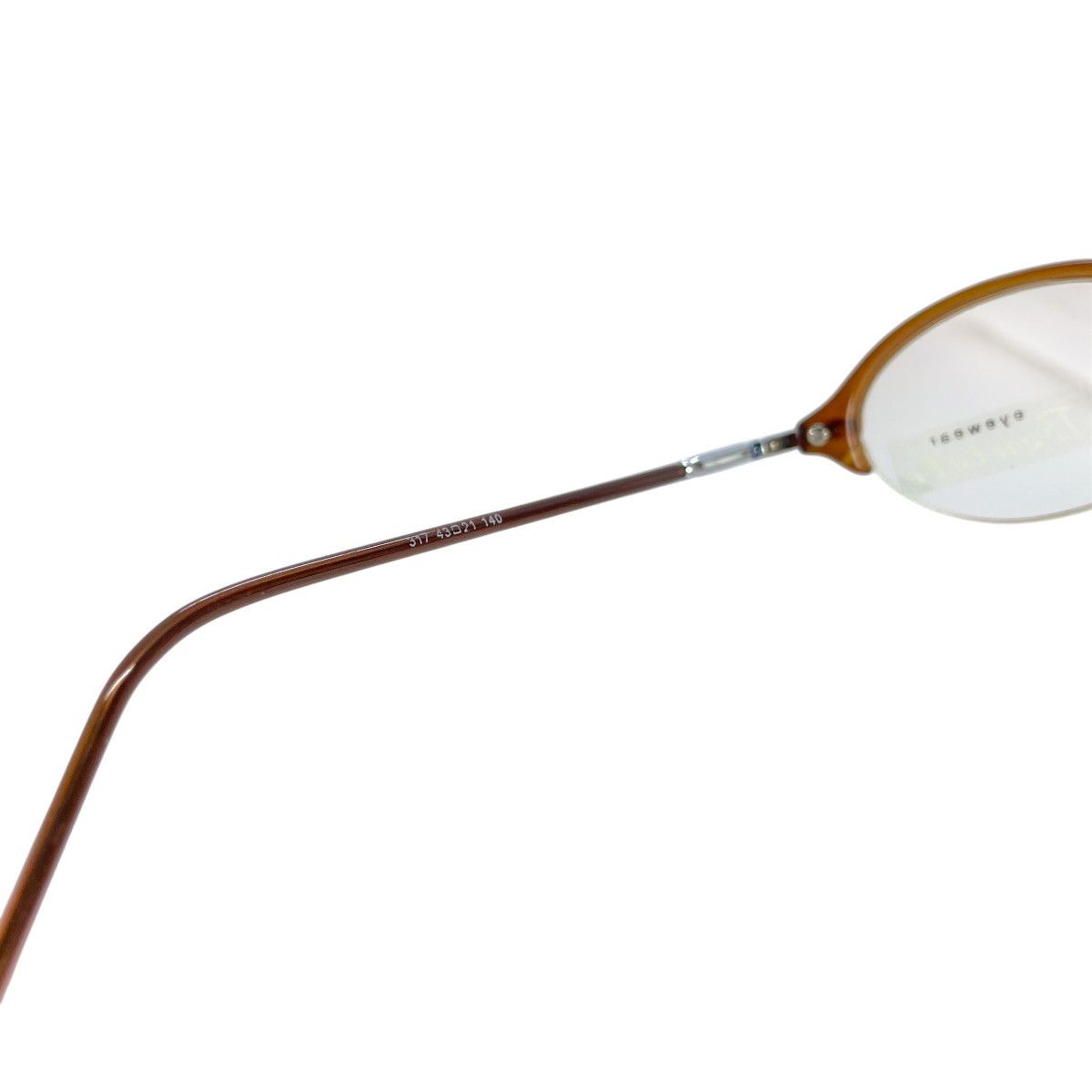 Vintage Vintage Benteli Eyewear 317 Glasses Half Frame Size ONE SIZE - 5 Thumbnail