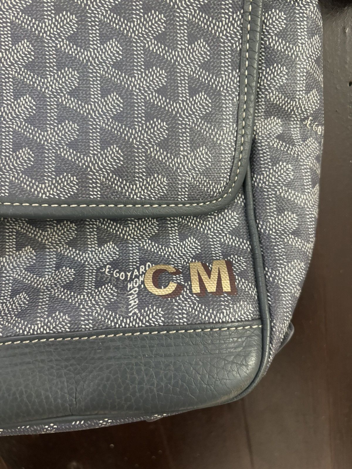 Goyard Grey Monogram Messenger Bag Size ONE SIZE - 3 Thumbnail
