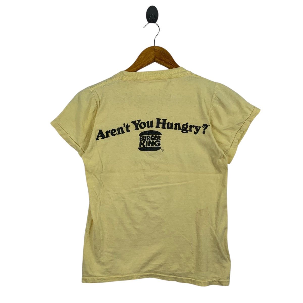 Vintage Vintage 70s PITTSBURGH Spirit Burger King Promo Yellow Shirt Size US XS / EU 42 / 0 - 3 Thumbnail