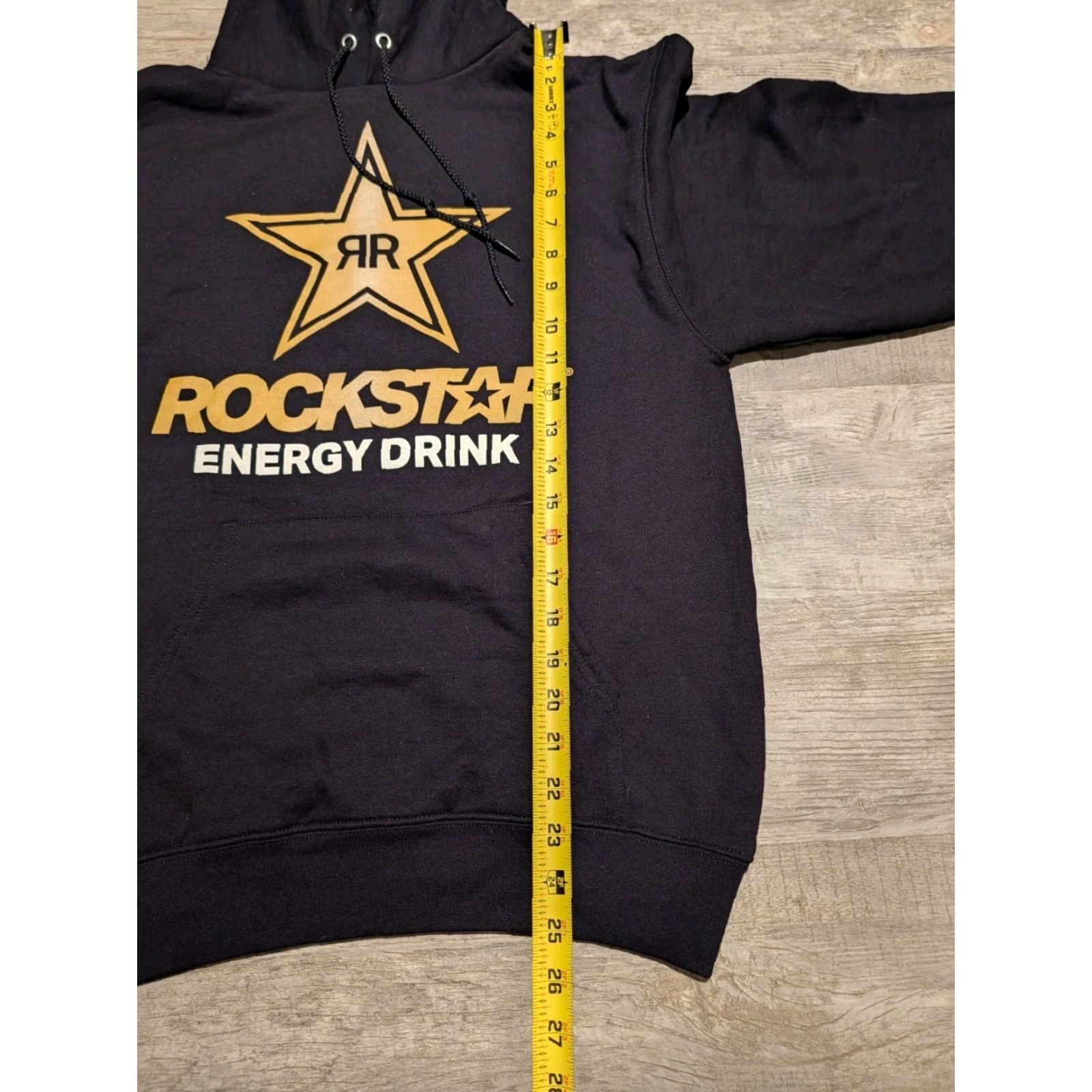 Champion Champion ECO Rockstar Energy Drink Hoodie Mens Size Small Black Pullover Size US S / EU 44-46 / 1 - 7 Thumbnail
