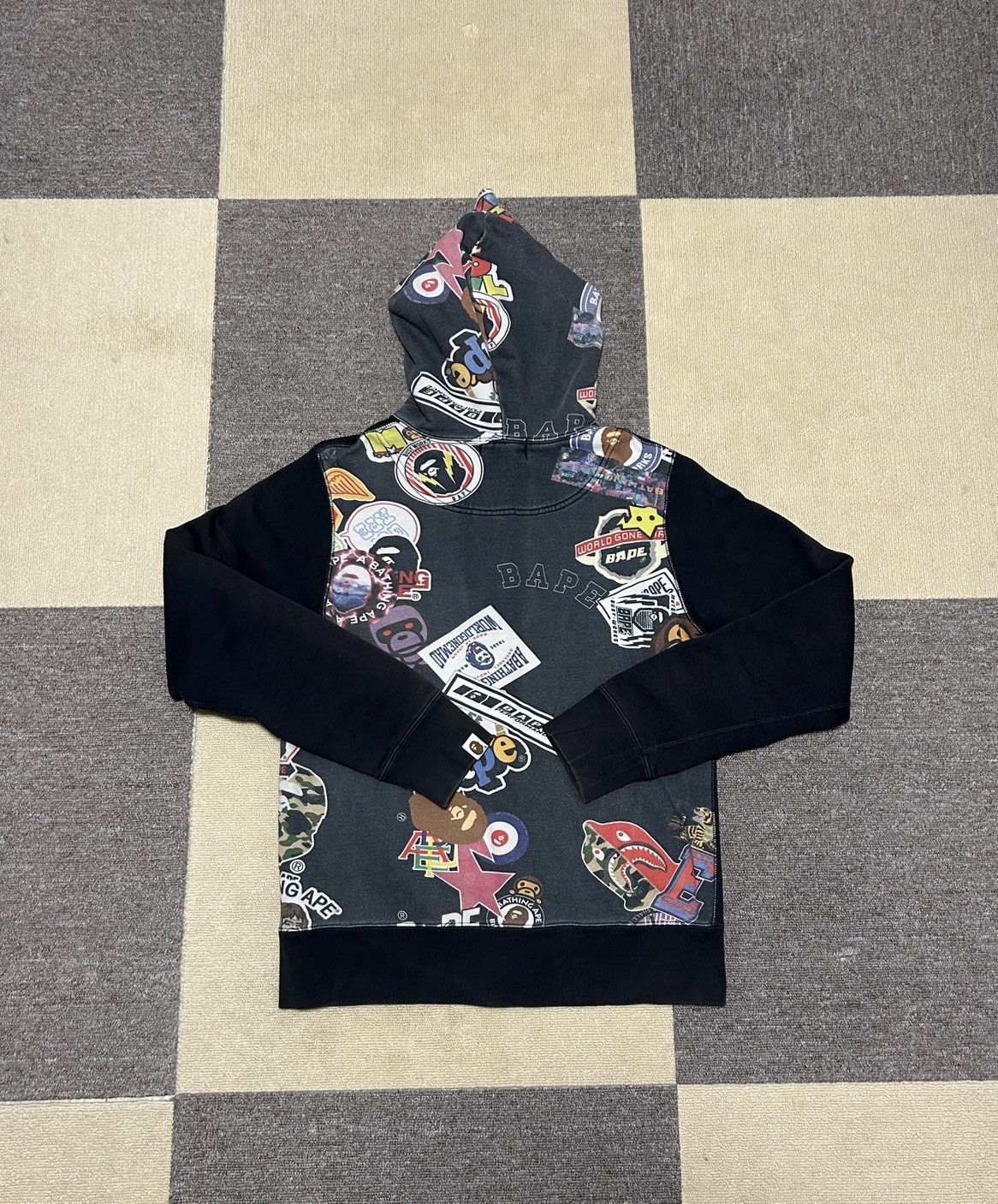 Bape Bape VTG Logo Multi Full Zip Hoodie Size US M / EU 48-50 / 2 - 2 Thumbnail