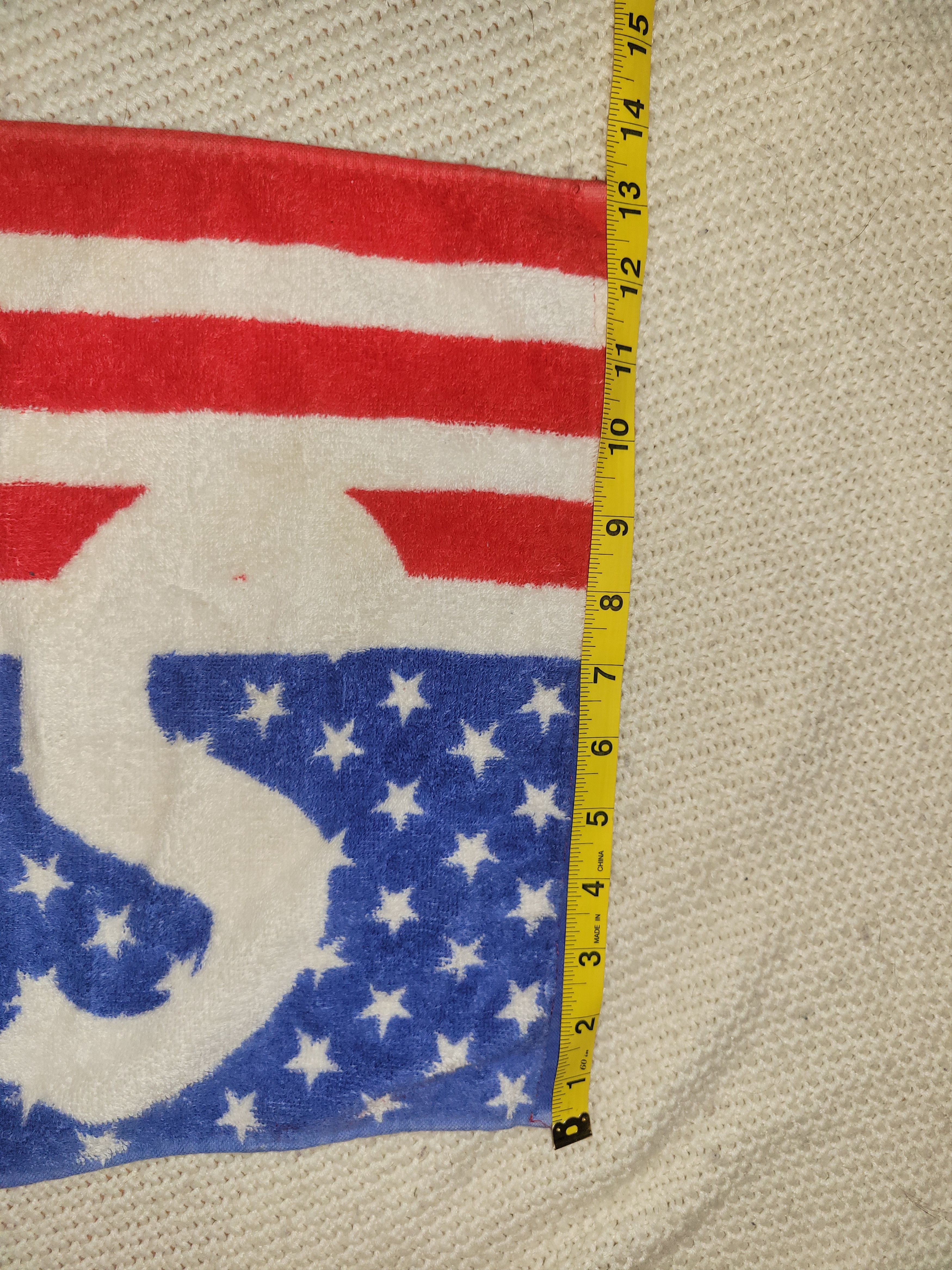 Supreme Supreme American Flag Beach Towel Size ONE SIZE - 6 Thumbnail