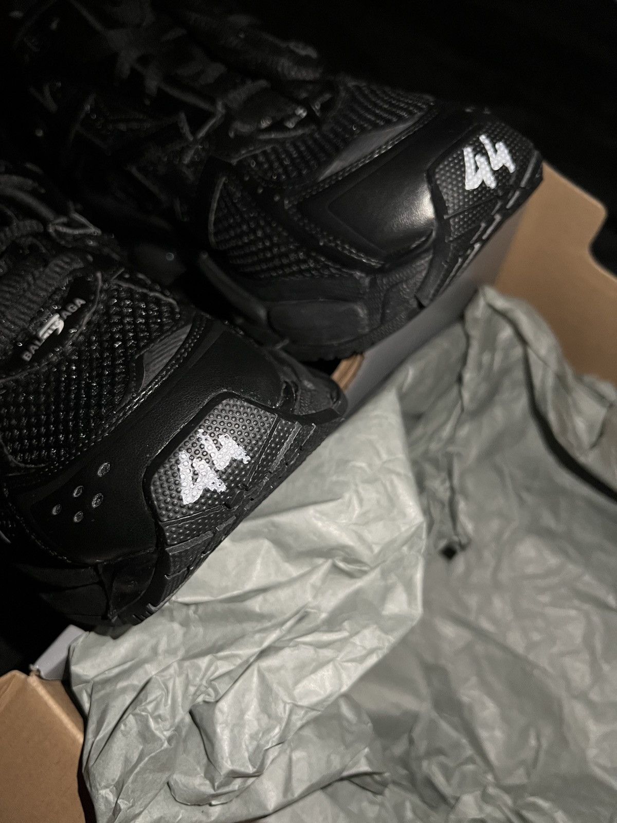 Balenciaga Balenciaga Runner “Triple Black” Made in Italy Size US 11 / EU 44 - 10 Thumbnail