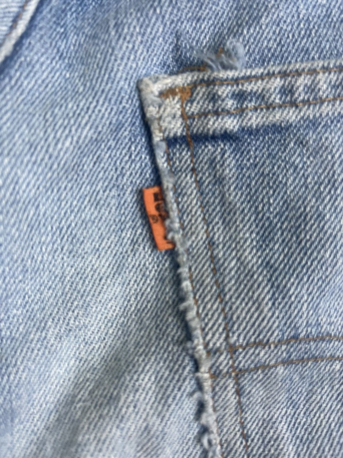 Levi's × Vintage Rare!Vintage Levi’s Orange Tab Button No.8 Size US 31 - 4 Thumbnail