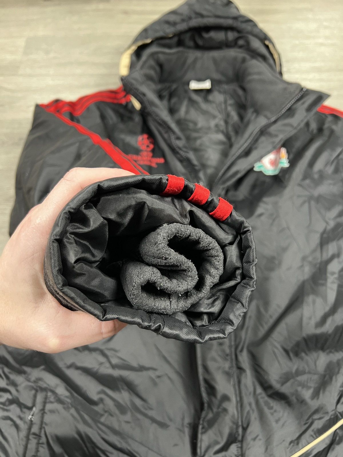Adidas Adidas Liverpool Champions League Coaches Jacket - Black - L Size US L / EU 52-54 / 3 - 6 Thumbnail