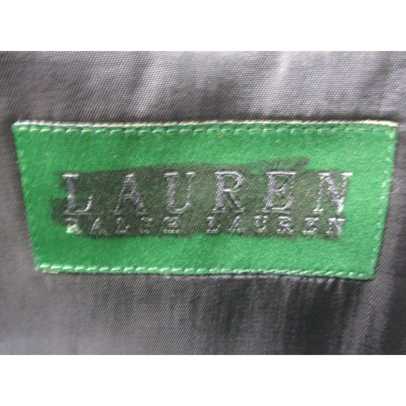 Ralph Lauren Lauren Ralph Lauren Blazer Mens 48R Gray Pinstripe Wool Two-Button Jacket Size 48R - 7 Thumbnail