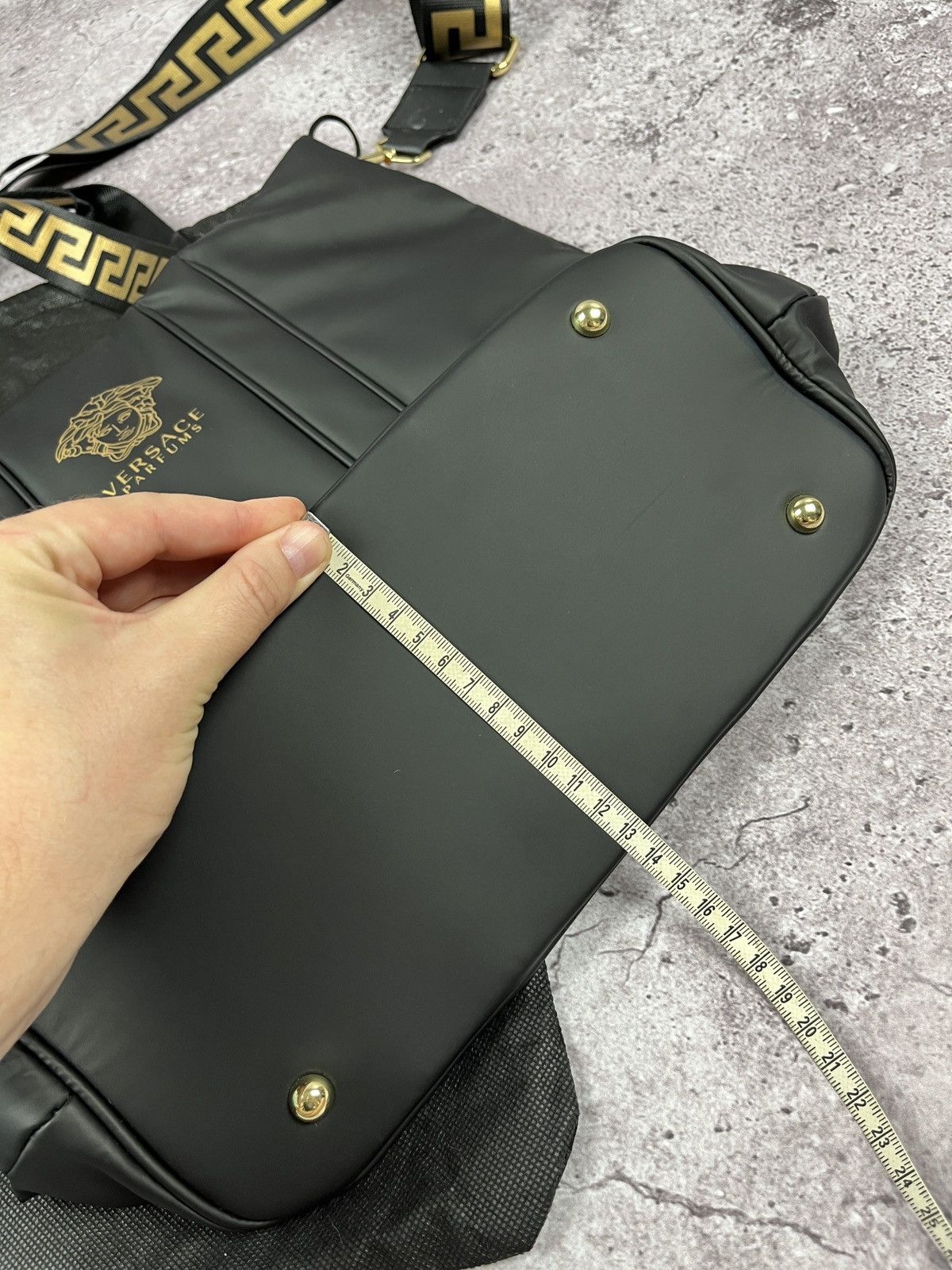 Versace Versace Parfums Shoulder Bag Black Size ONE SIZE - 10 Thumbnail