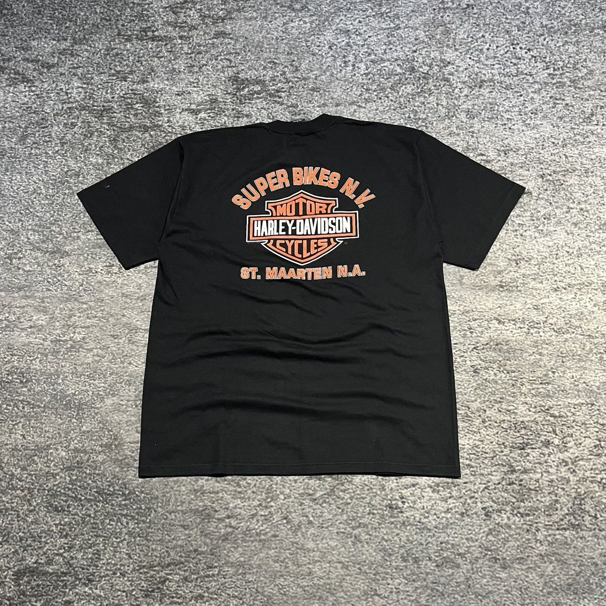Harley Davidson Vintage 90s Harley Davidson Biker Logo T Shirt Size Large Size US L / EU 52-54 / 3 - 2 Thumbnail