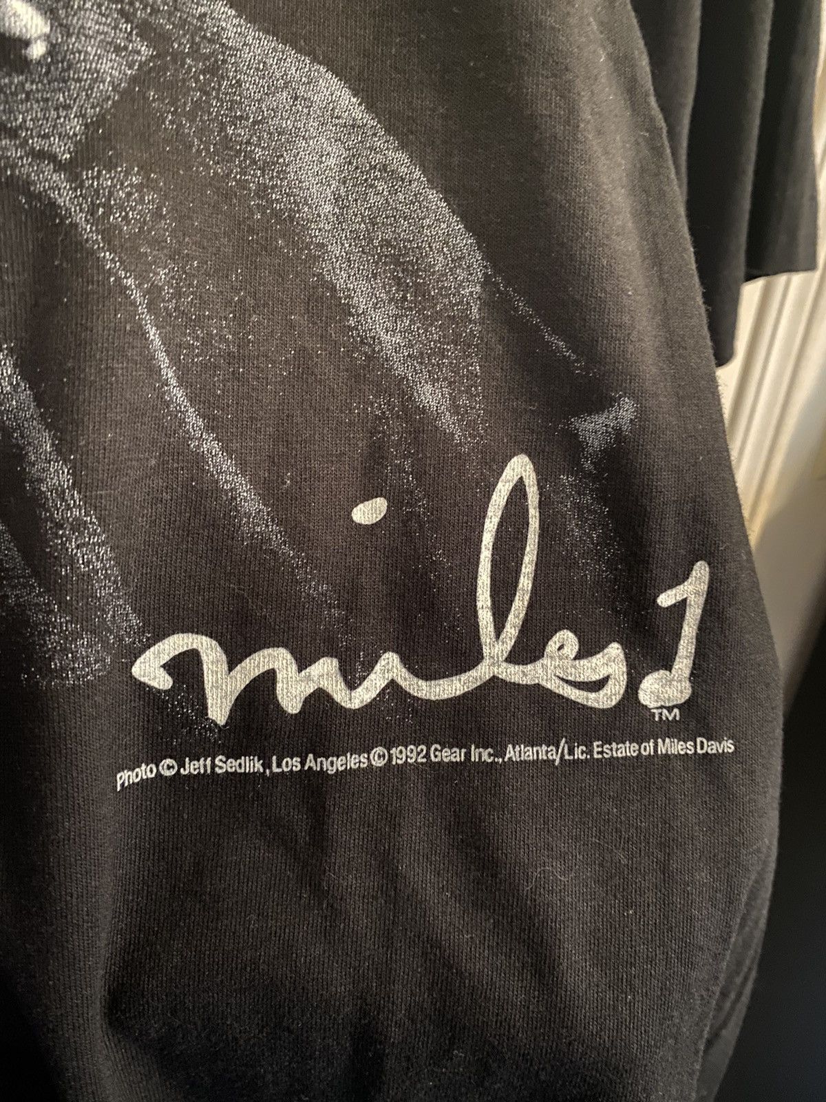Miles New York × Vintage 1992 Miles Davis Single Stitch T Shirt Size US XL / EU 56 / 4 - 3 Thumbnail