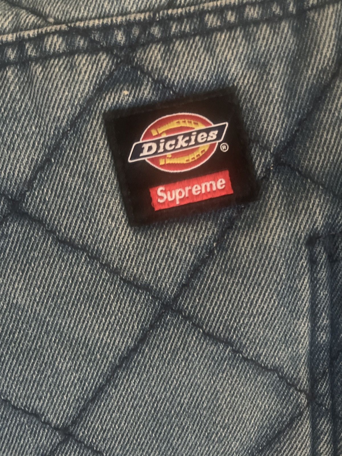 Dickies × Supreme Supreme x Dickies Quilted Double Knee Painter Pant “Denim” Size US 30 / EU 46 - 4 Thumbnail