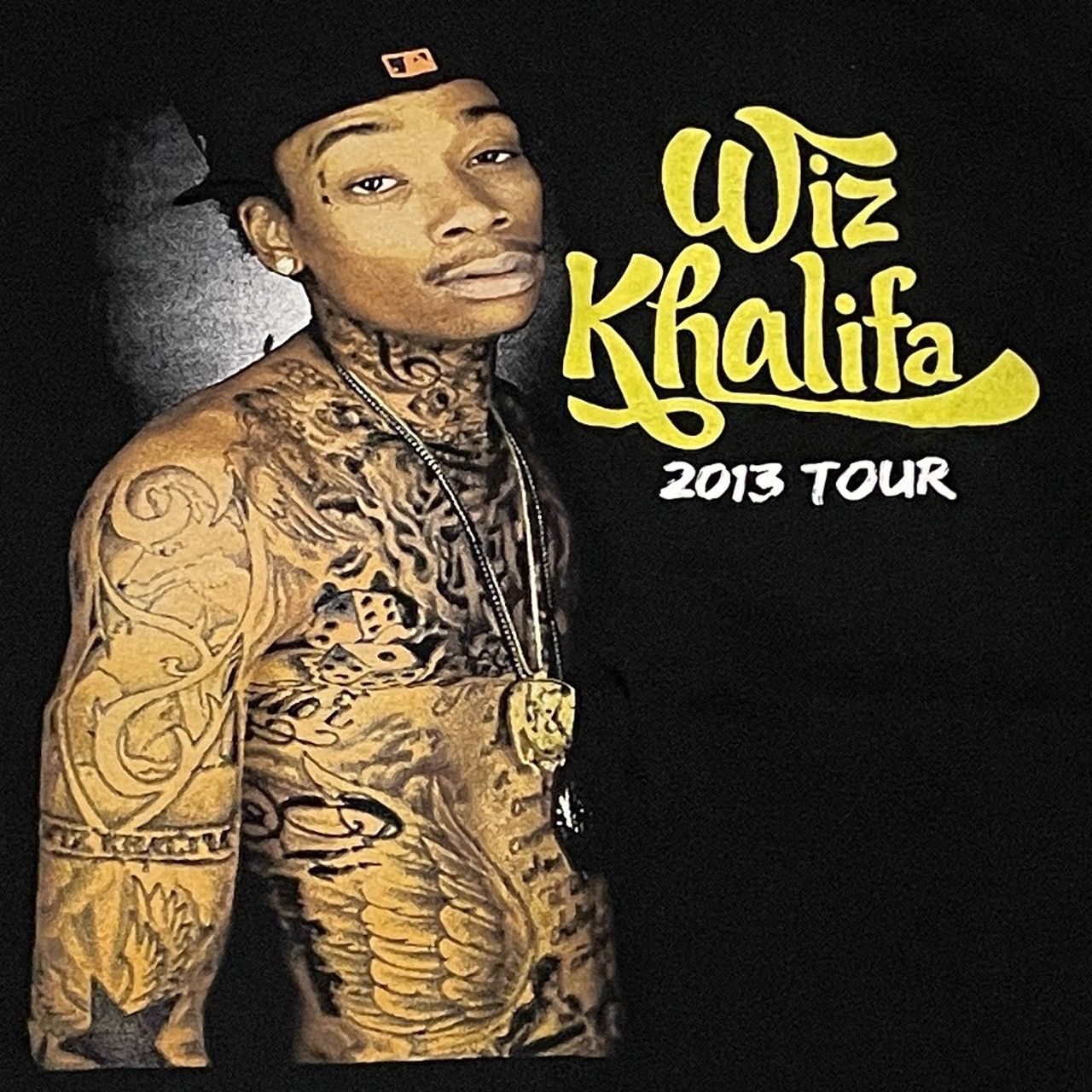 Rare Wiz Khalifa Hiphop Raptee Band Tee