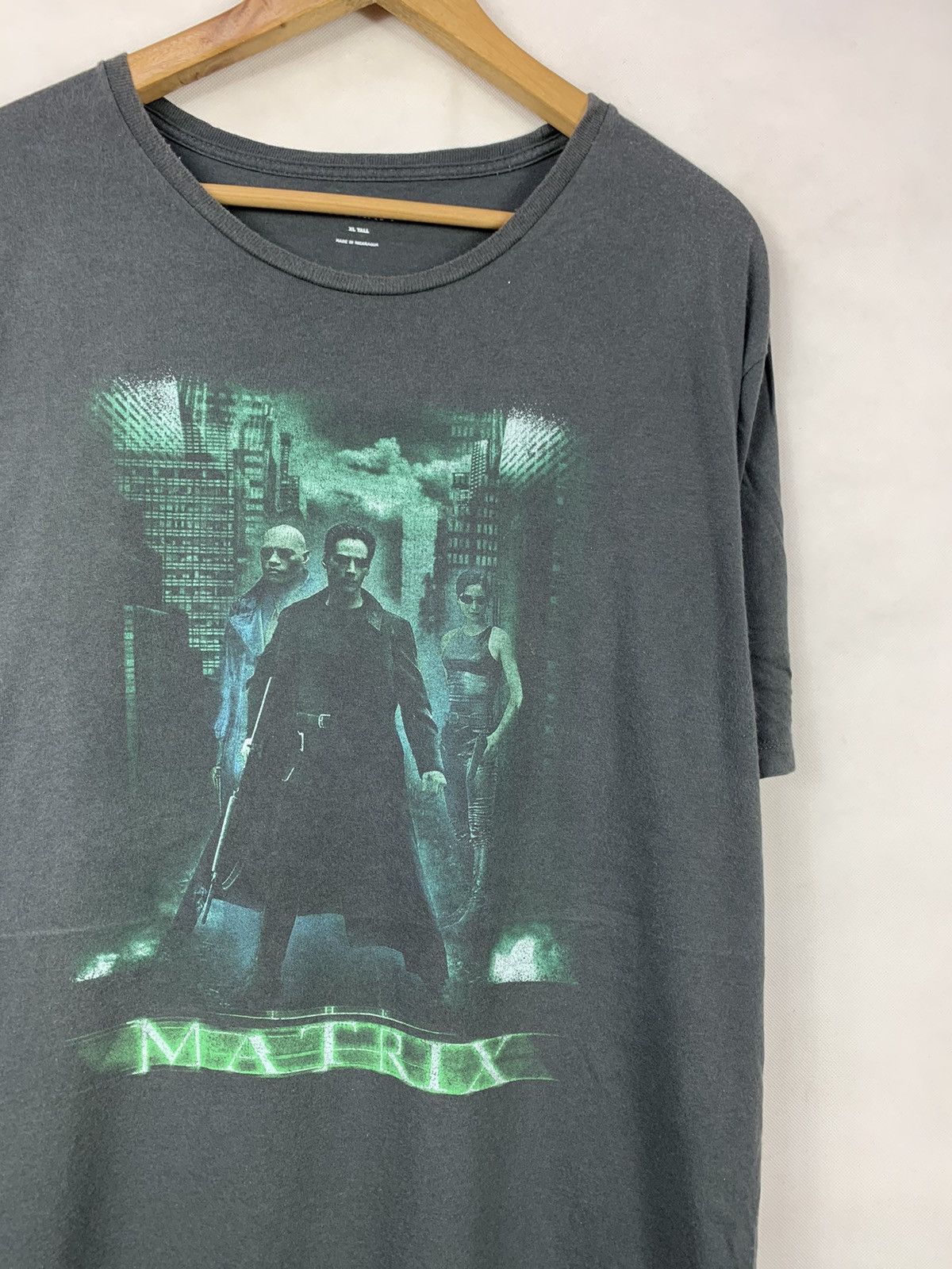 Vintage Steals! The Matrix Y2K Movie Tee by Old Navy Size US XL / EU 56 / 4 - 3 Thumbnail