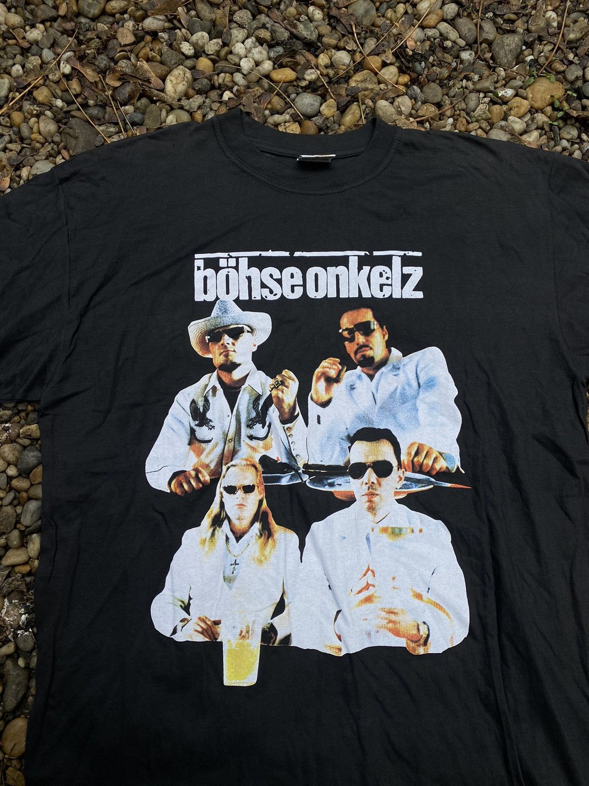 Band Tees × Vintage Vintage Böhse onkelz viva los toz Band T-Shirt Size US XL / EU 56 / 4 - 2 Thumbnail