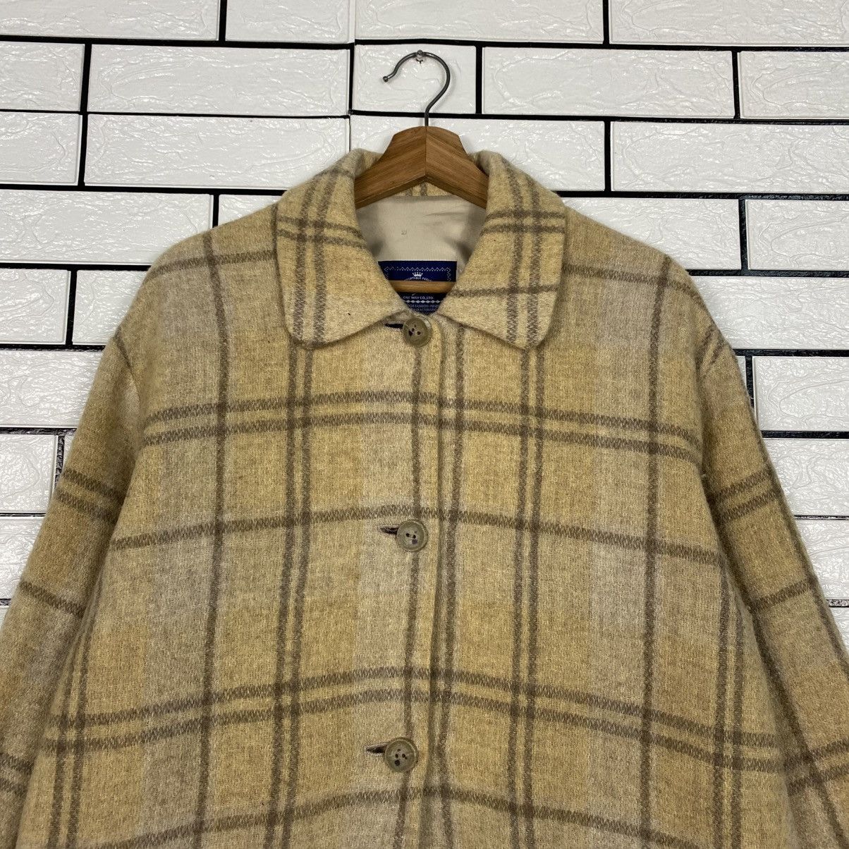 Japanese Brand 📌Vintage Wool Jacket One Way Co Tartan Issey Miyake Size US M / EU 48-50 / 2 - 4 Thumbnail