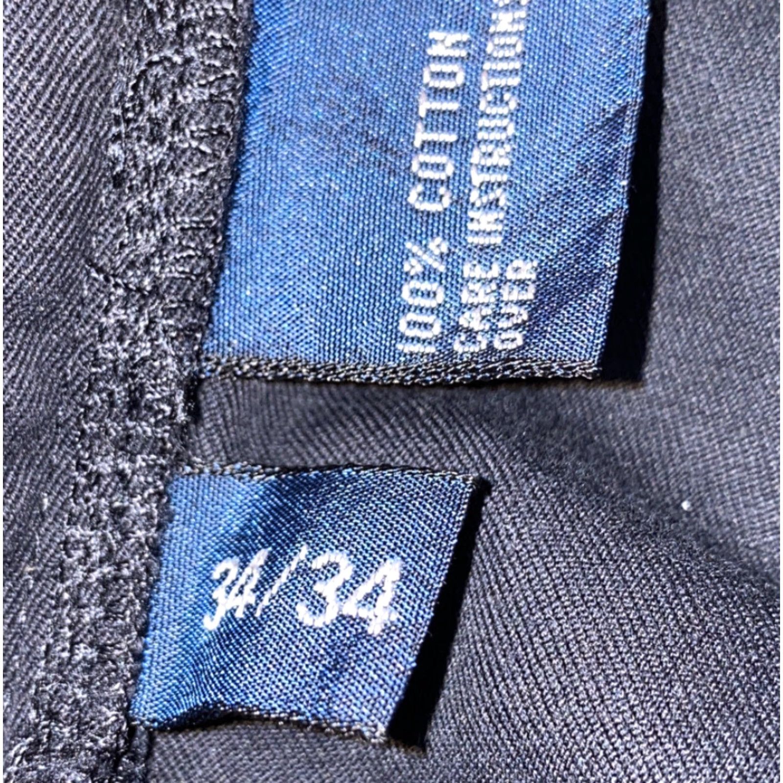 Polo Ralph Lauren Polo Ralph Lauren Mens Pants Casual Zip Fly Cotton Blue 34x34 Regular Adult Mens Size US S / EU 44-46 / 1 - 6 Thumbnail