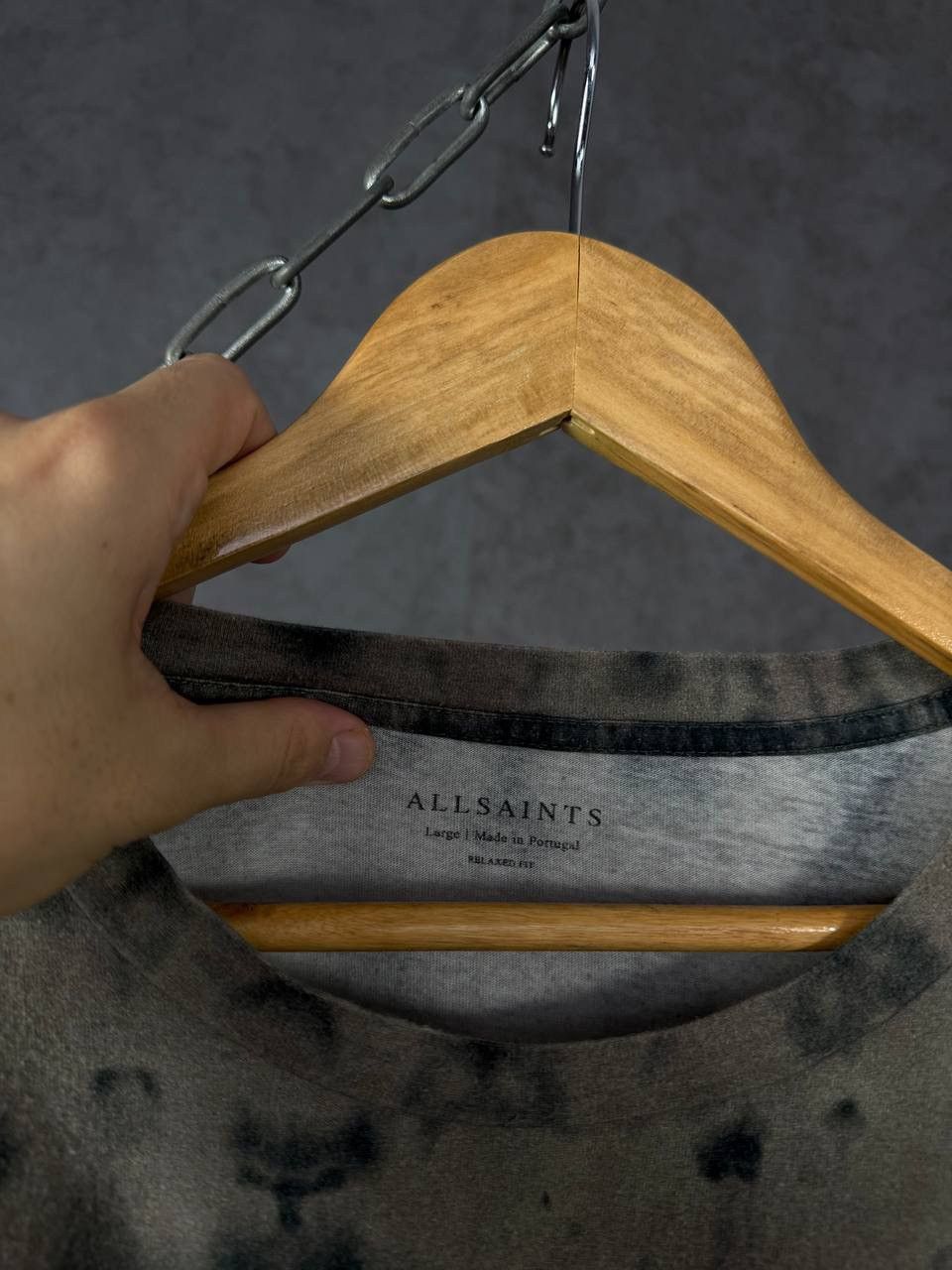 Allsaints Allsaints designer art crazy center logo tee Size US L / EU 52-54 / 3 - 4 Thumbnail