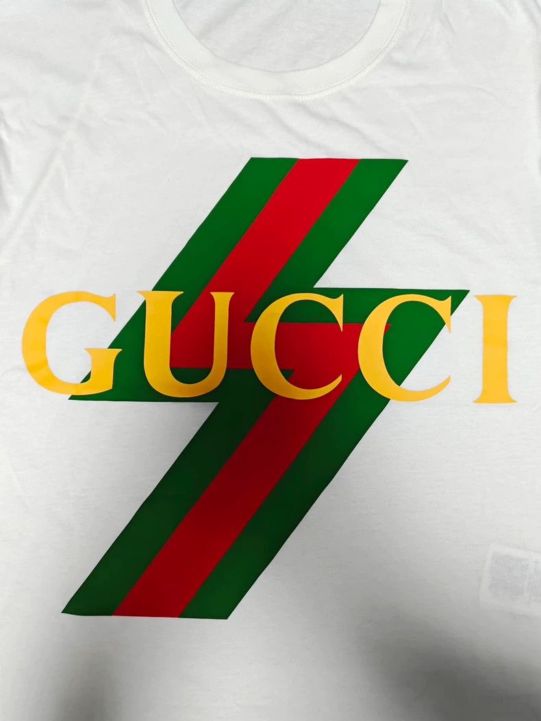 Gucci Gucci Lightning letter logo short-sleeved T-shirt 2502-Next Size US S / EU 44-46 / 1 - 3 Thumbnail
