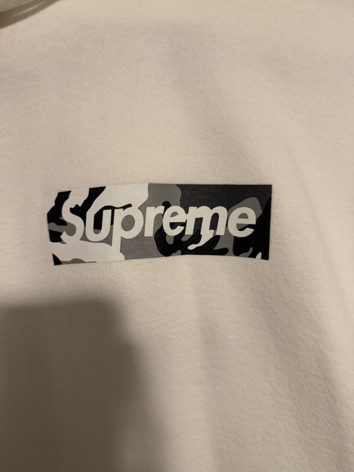Supreme Supreme Miami Box Logo Hoodie Snow Camo Size US M / EU 48-50 / 2 - 2 Thumbnail