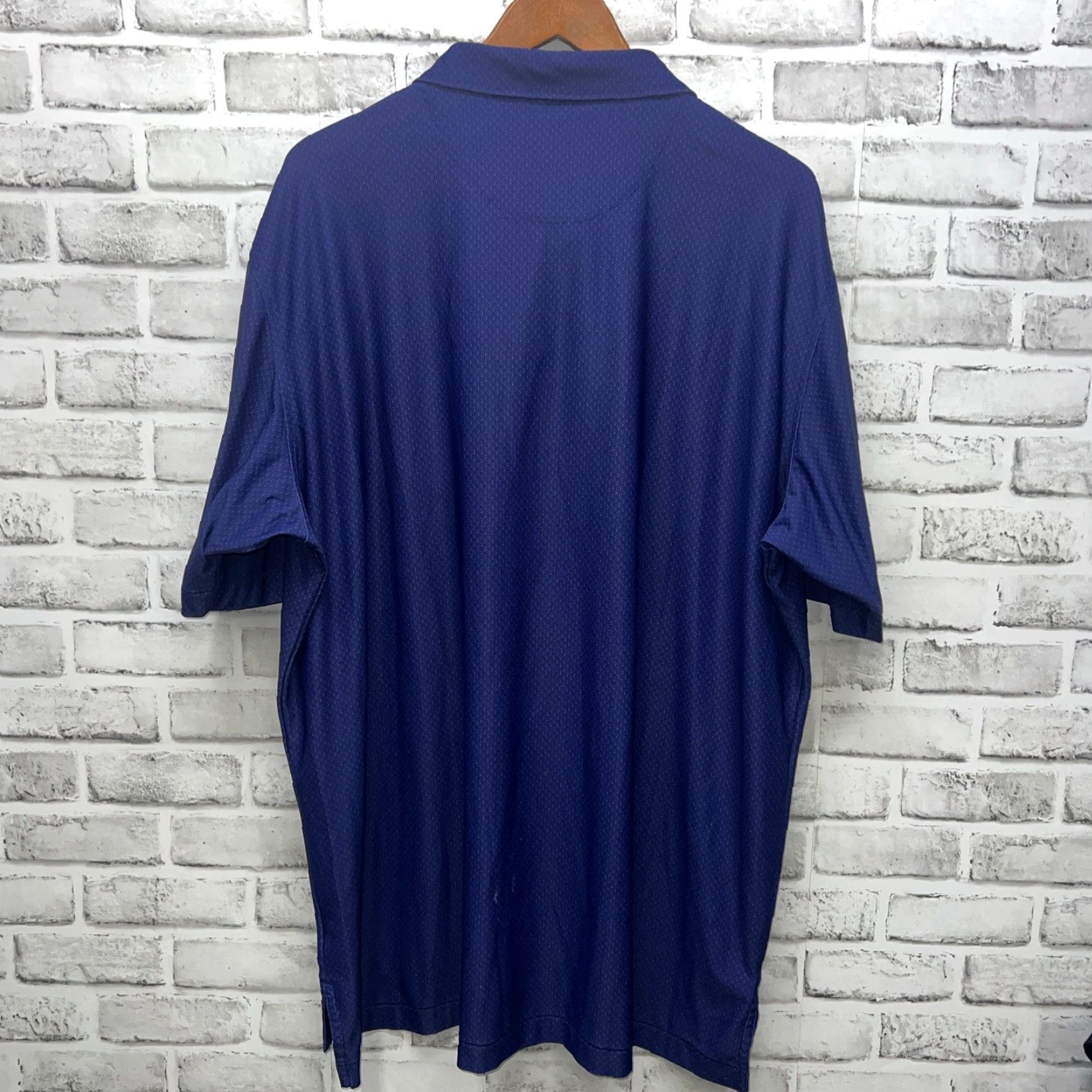 Peter Millar VINTAGE Peter Millar Summer Comfort Polo Shirt Mens XL Blue Size US XL / EU 56 / 4 - 4 Thumbnail