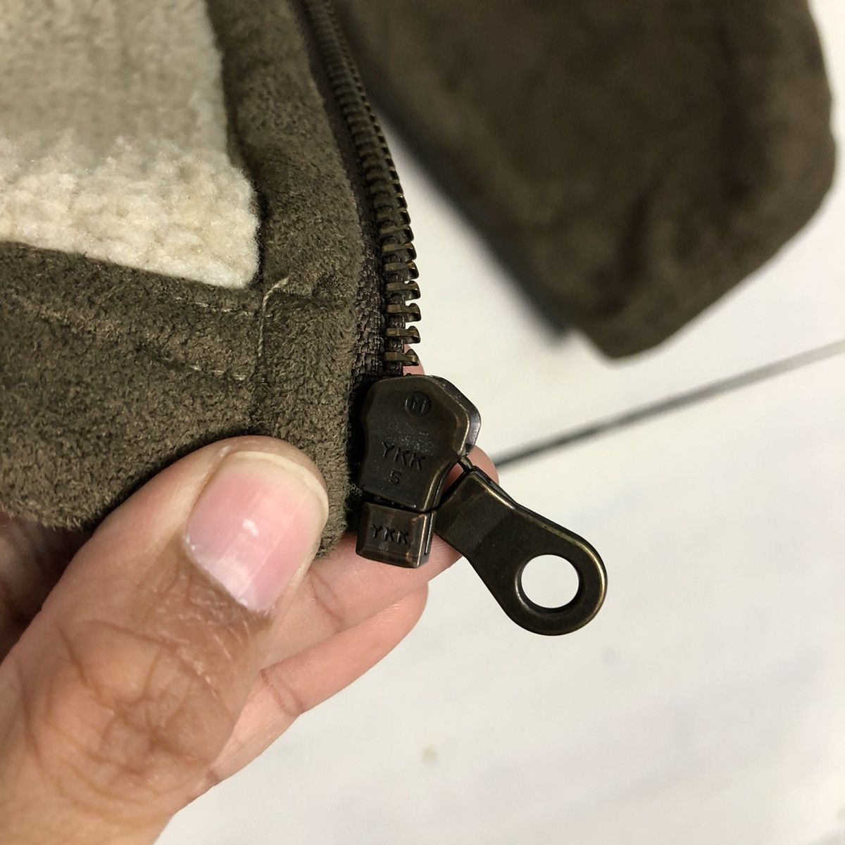 Japanese Brand 📌Vintage Leather Jacket Uniqlo Sherpa Blanket Issey Miyake Size US L / EU 52-54 / 3 - 18 Thumbnail