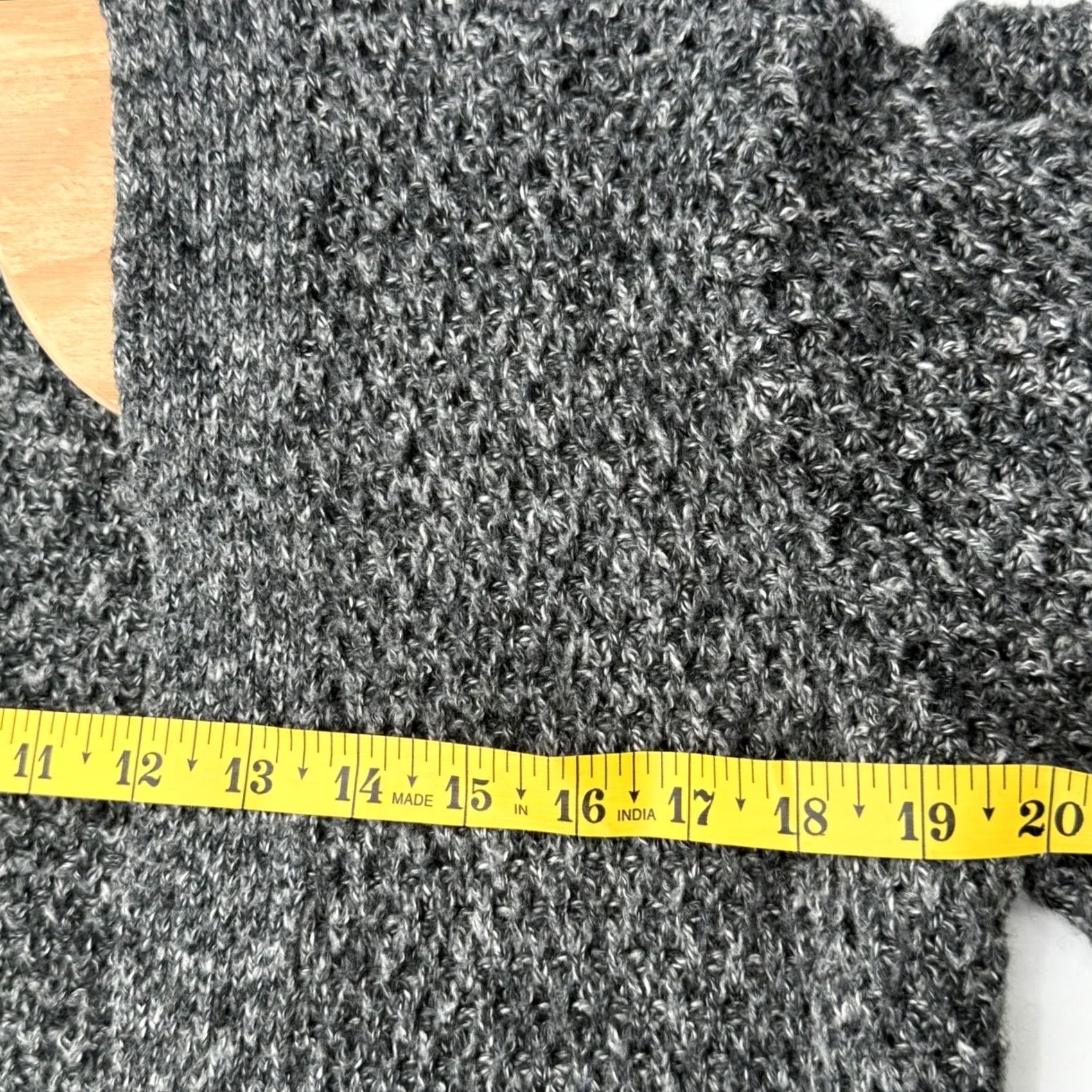 Abercrombie & Fitch Abercrombie & Fitch Cardigan Open Front Knit Pockets Gray Small Womens Sweater Knit Vest? Size S / US 4 / IT 40 - 6 Thumbnail