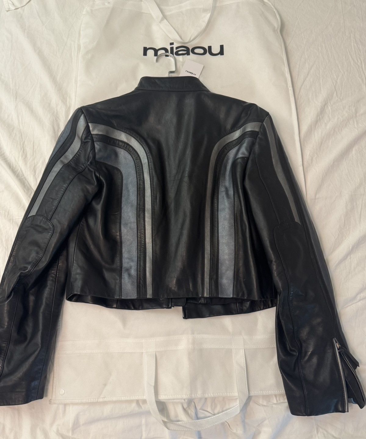 Miaou Miaou Sophie Leather Jacket Size XL / US 12-14 / IT 48-50 - 6 Thumbnail
