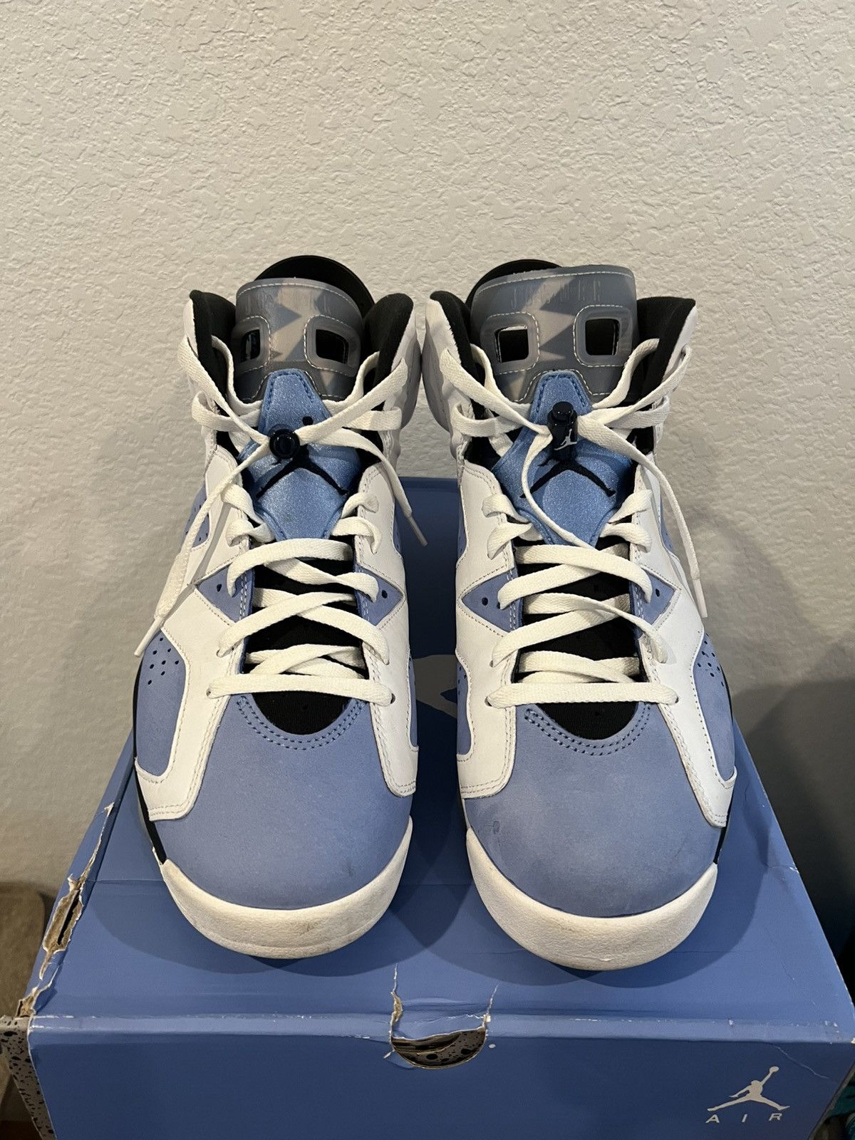 Jordan Brand Jordan 6 Retro UNC White Size US 13 / EU 46 - 3 Thumbnail