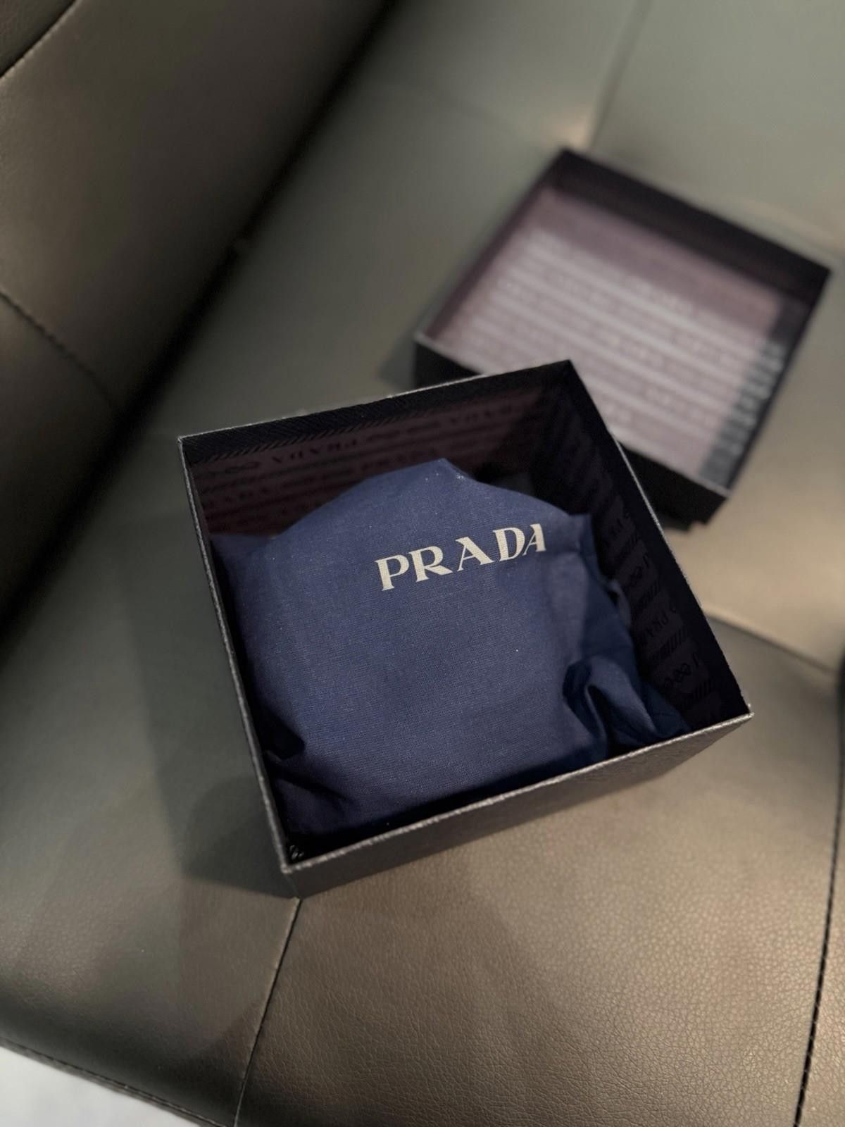 Prada PRADA Men's Belt Metal Blue 100% Authentic $650 Brand New Size ONE SIZE - 12 Thumbnail