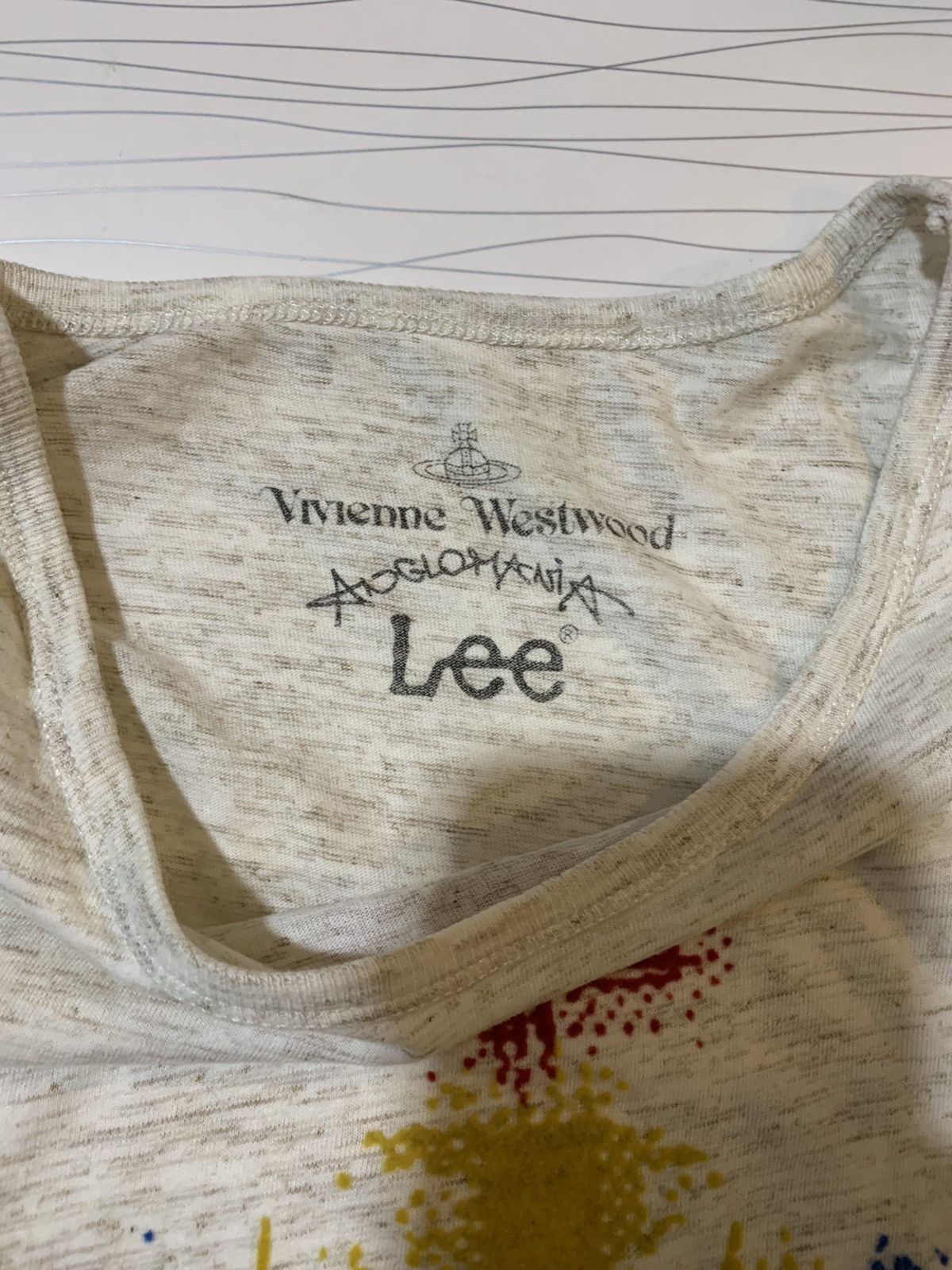 Lee × Vivienne Westwood Vivienne Westwood Anglomania x Lee Orb Graphic Tee💖 Size S / US 4 / IT 40 - 3 Thumbnail