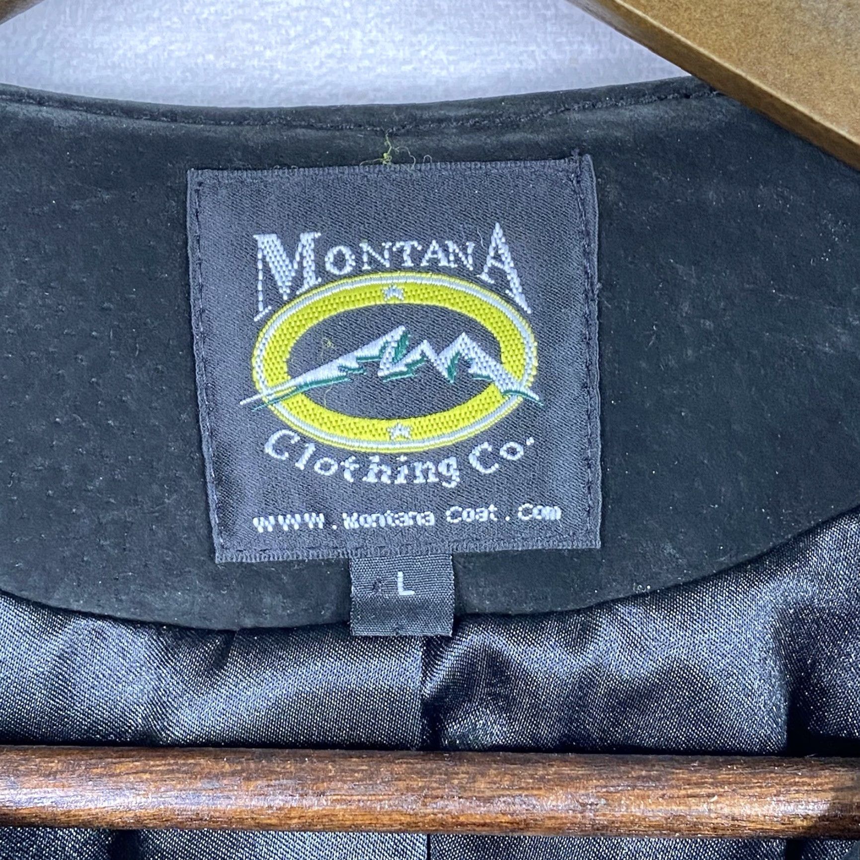 Vintage Montana Co Leather Jacket Womens L Black Embroidered Button Up Lined Western Jacket Mens Womens Girls Size L / US 10 / IT 46 - 3 Thumbnail