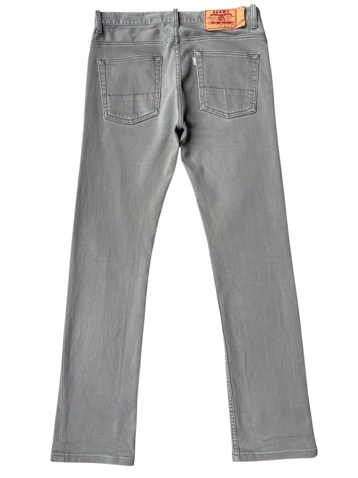 Beams Plus Beams Plus Japan Grey Pants 31 Size US 31 - 2 Thumbnail