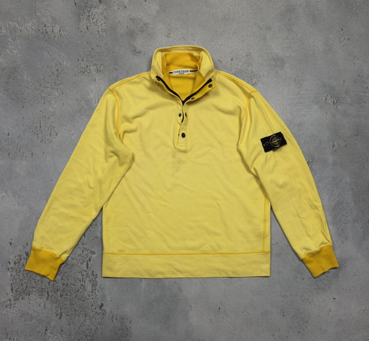 Stone Island Stone Island 1/2 zip pullover sweatshirt 2011 turtleneck Size US L / EU 52-54 / 3 - 1 Thumbnail