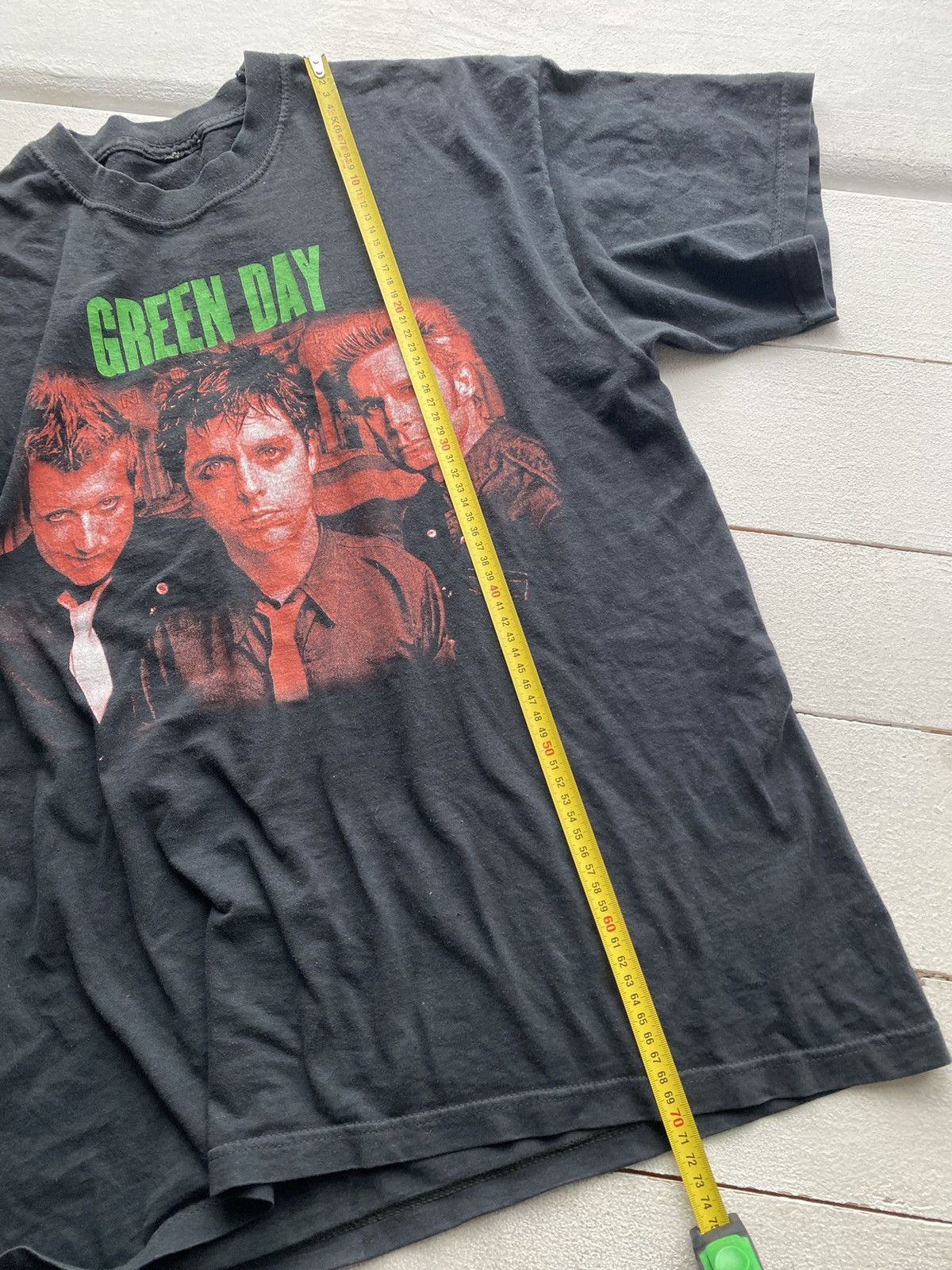 Band Tees × Vintage 🔥VNTG Green Day American Idiot Tour T-Shirt Black Punk Rock Size US L / EU 52-54 / 3 - 9 Thumbnail