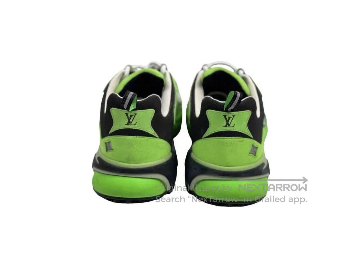 Louis Vuitton Green Low-Top Athletic Sneakers Size 9. Size US 9 / EU 42 - 3 Thumbnail
