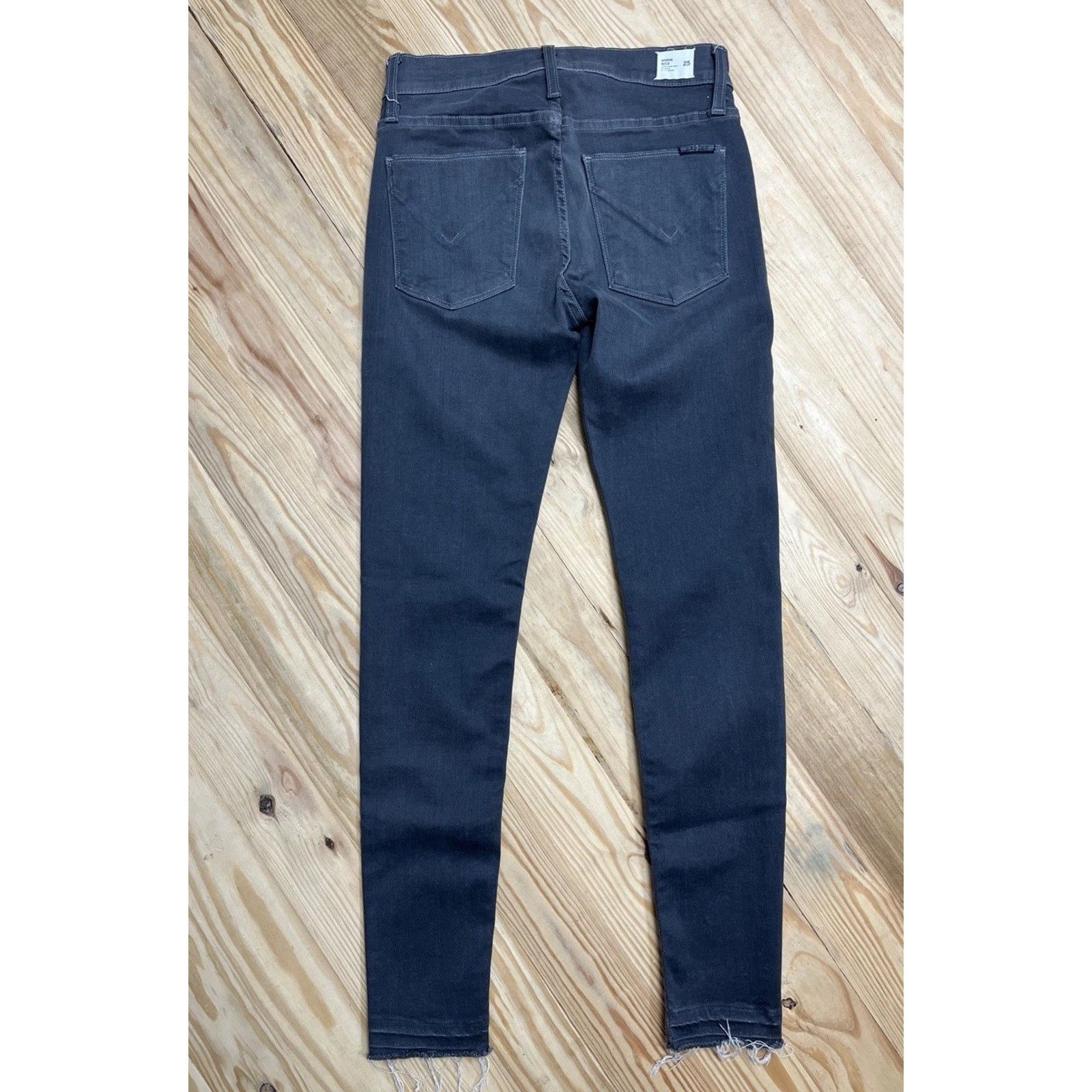 Hudson Hudson Size 25 Women Jeans Nico Mid Rise Super Skinny Gray Size 25" / US 0 / IT 36 - 2 Thumbnail