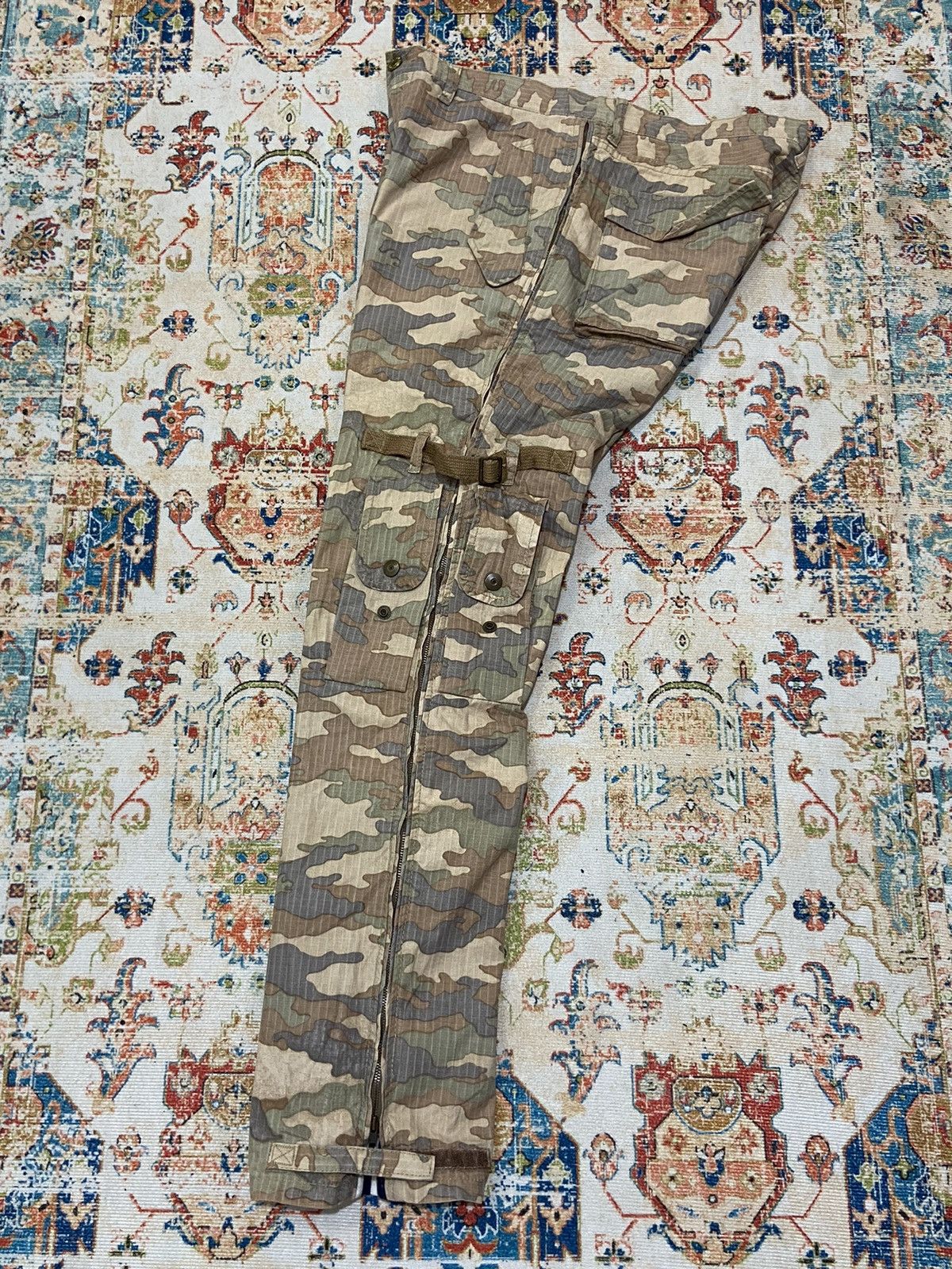 PPFM RARE💥PPFM Hypric Track Long Zipper Camouflage Tactical Pants Size US 33 - 18 Thumbnail