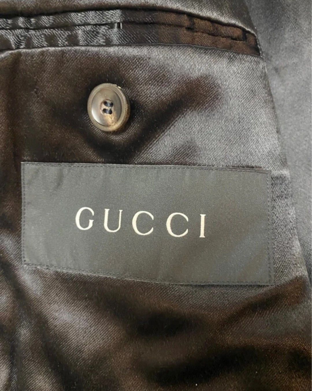 Gucci 2000'S DOUBLE BREASTED WOOL COAT BY TOM FORD Size US M / EU 48-50 / 2 - 4 Thumbnail