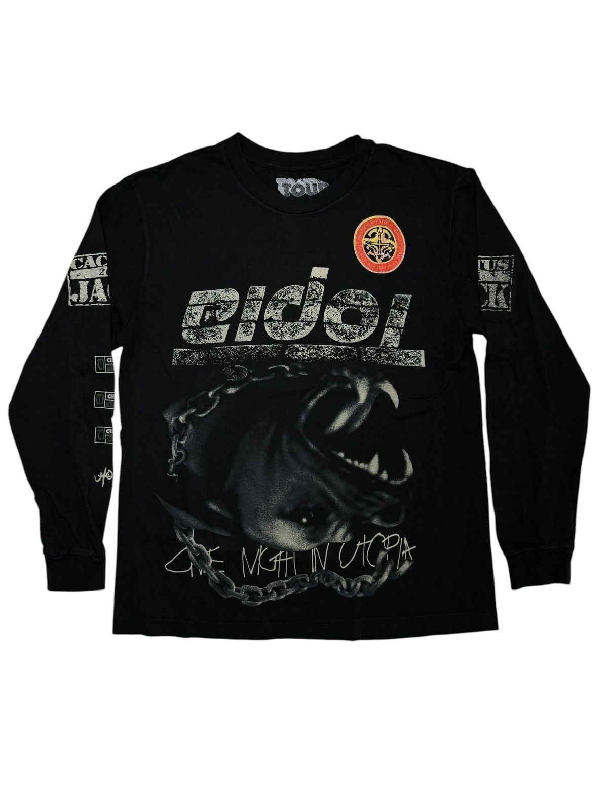 Travis Scott Travis Scott Met Life Exclusive Long Sleeve Tee SIZE MEDIUM Size US M / EU 48-50 / 2 - 1 Thumbnail