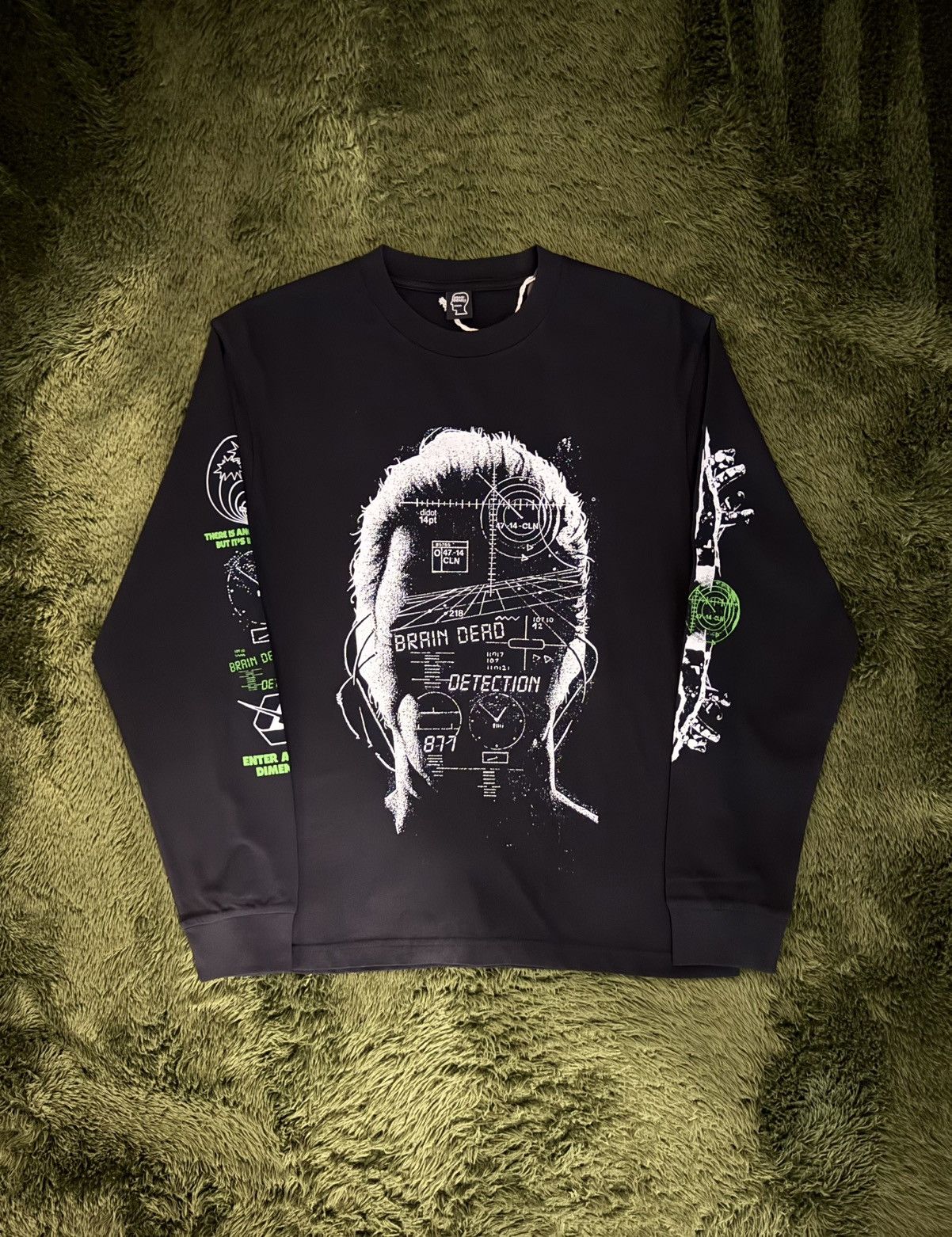 Brain Dead [S] Brainded Original Graphic Print Long Sleeve T-Shirt Size US S / EU 44-46 / 1 - 1 Thumbnail