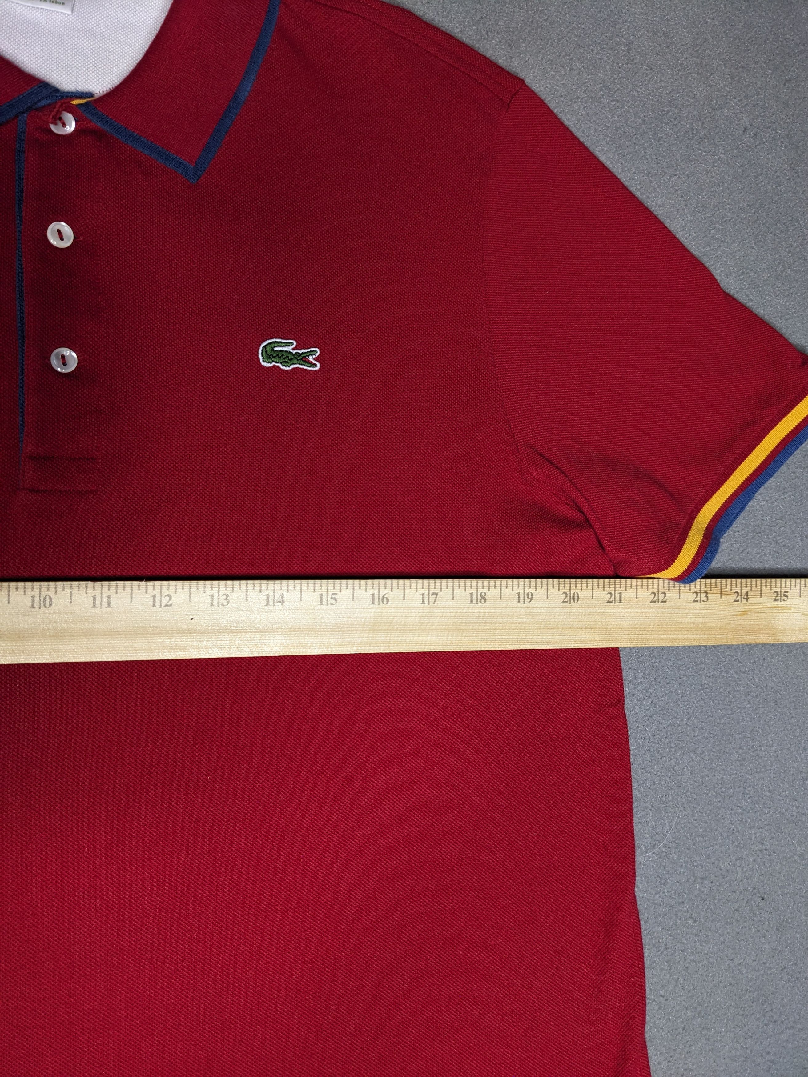 Lacoste VINTAGE Lacoste Sport Polo Shirt Mens XL Size 6 Red Size US XL / EU 56 / 4 - 10 Thumbnail
