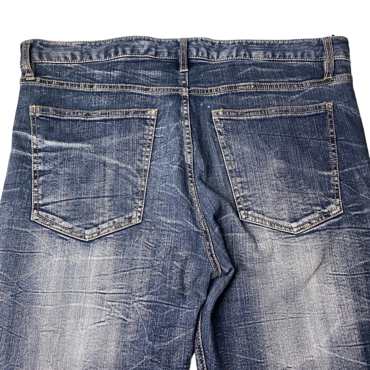 If Six Was Nine Flared Big Whiskered Straight Cut Jeans Size US 37 - 8 Thumbnail