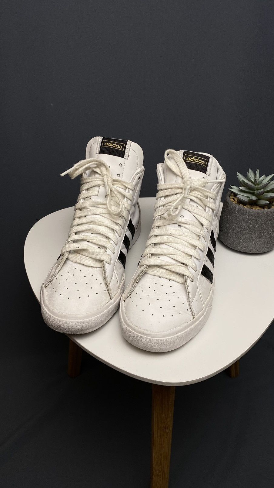 Vintage Vintage Adidas Basket Profi sneakers Size US 8 / EU 41 - 2 Thumbnail