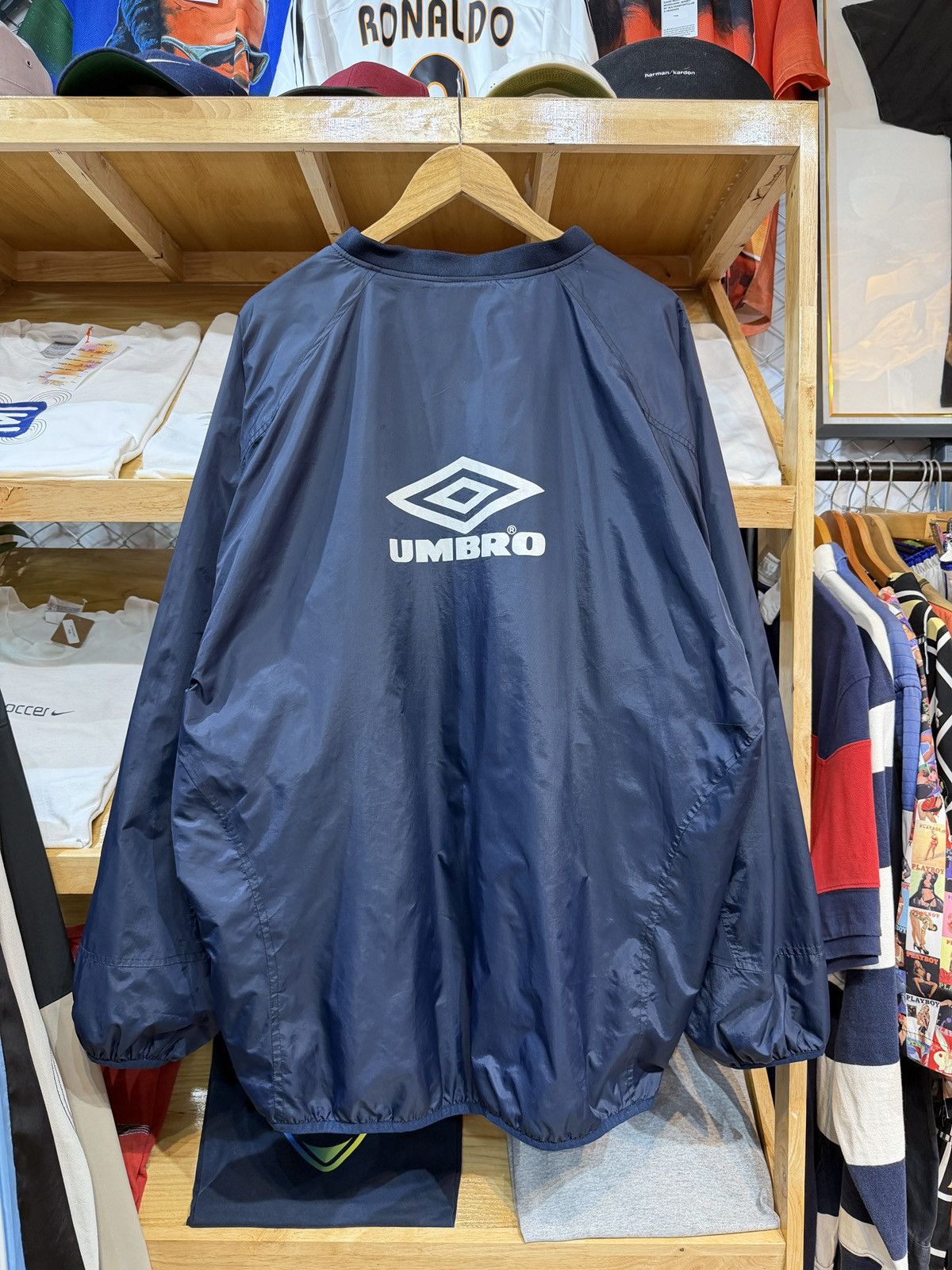 Umbro Vintage Manchester United 2000-01 Umbro Windbreaker Jacket Size US XL / EU 56 / 4 - 2 Thumbnail