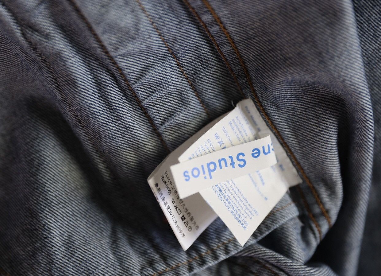 Acne Studios Acne studios Cotton denim jacket 2412-Nextarrow Size US S / EU 44-46 / 1 - 6 Thumbnail