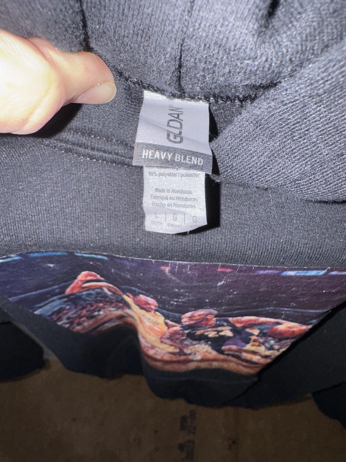 Gildan Gildan Heavy Blend Hoodie with Lakers Kobe Bryant Graphic Size US L / EU 52-54 / 3 - 3 Thumbnail