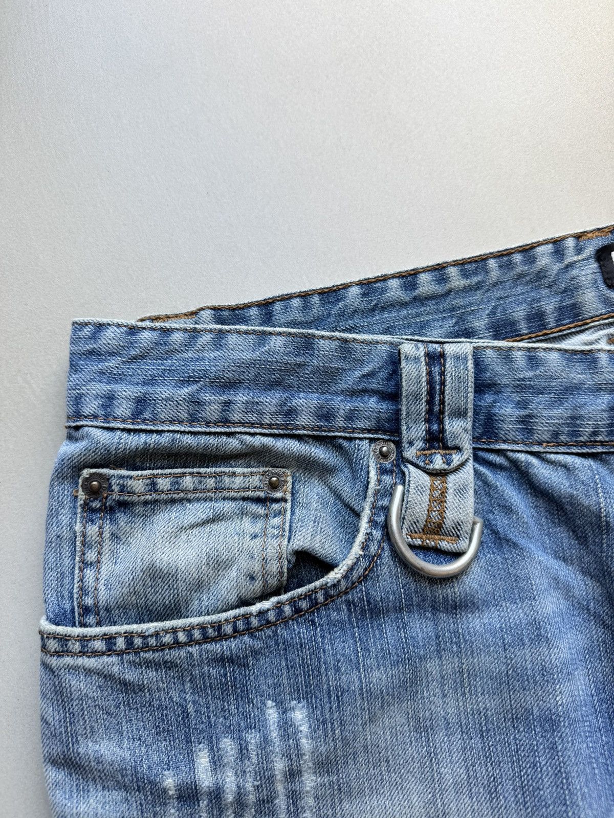 Y2K Dolce&Gabbana Distressed Denim Pants