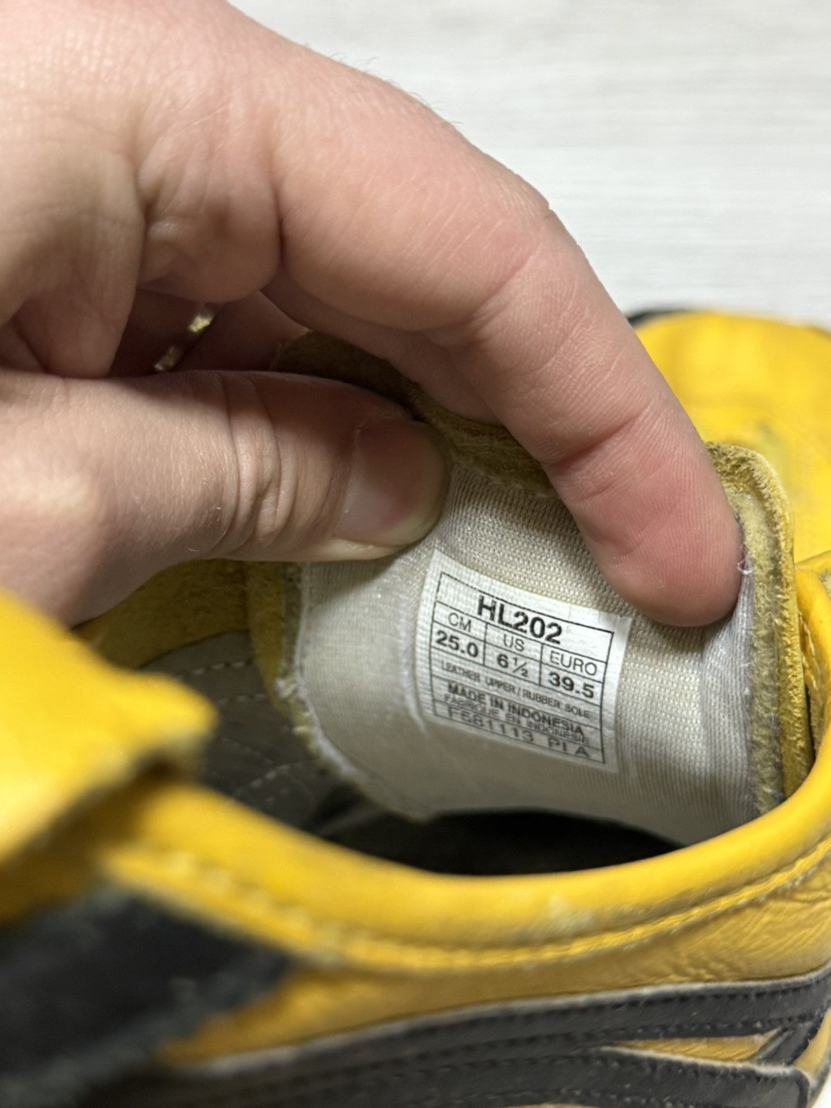 Asics Asics iconic Kill Bill Uma Thurman movie sneakers leather Size US 6.5 / IT 36.5 - 7 Thumbnail
